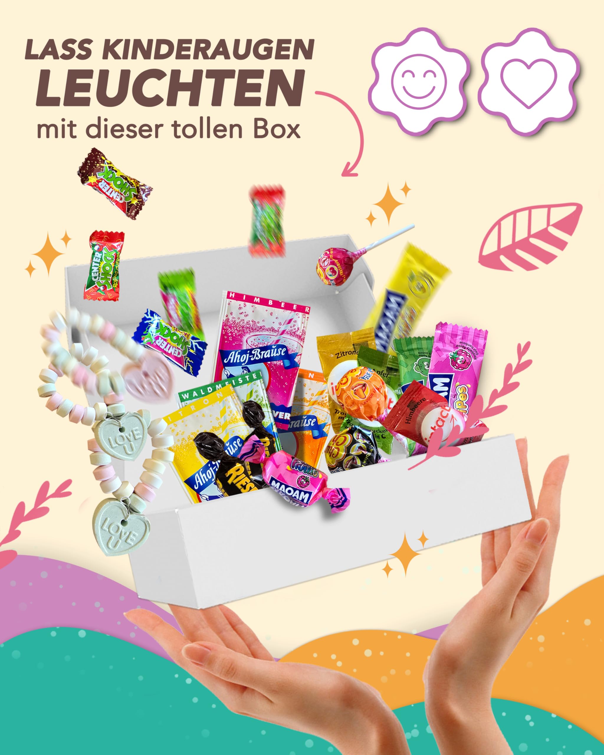 Süßigkeiten Box von Candy Circle - Süßigkeiten für Adventskalender, Kinder Mix - XXL Süssigkeiten Box - Süssigkeiten Grosspackung für Kindergeburtstag, Pinata Füllung oder Wurfmaterial 7
