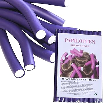 Neu 10 Bis 60 Papilotten O16 X 240mm Haar Lockenwickler Flex Wickler Papilottenwickler Friseurbedarf Locken 10 Stuck Amazon De Beauty