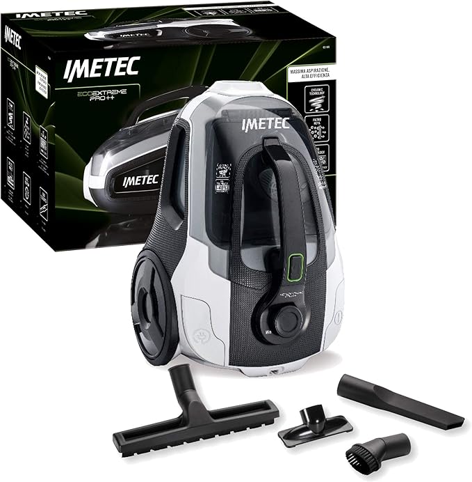 Imetec EcoExtreme Pro 100 Vacuum Cleaner No Bag Energy Efficiency