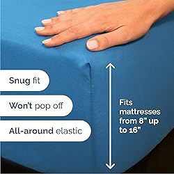 Cal King Size 4 Piece Sheet Set - Comfy Breathable