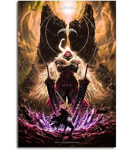 Amazon.com: cavabosco Elden Malenia Japanese Game Tapestry Ring