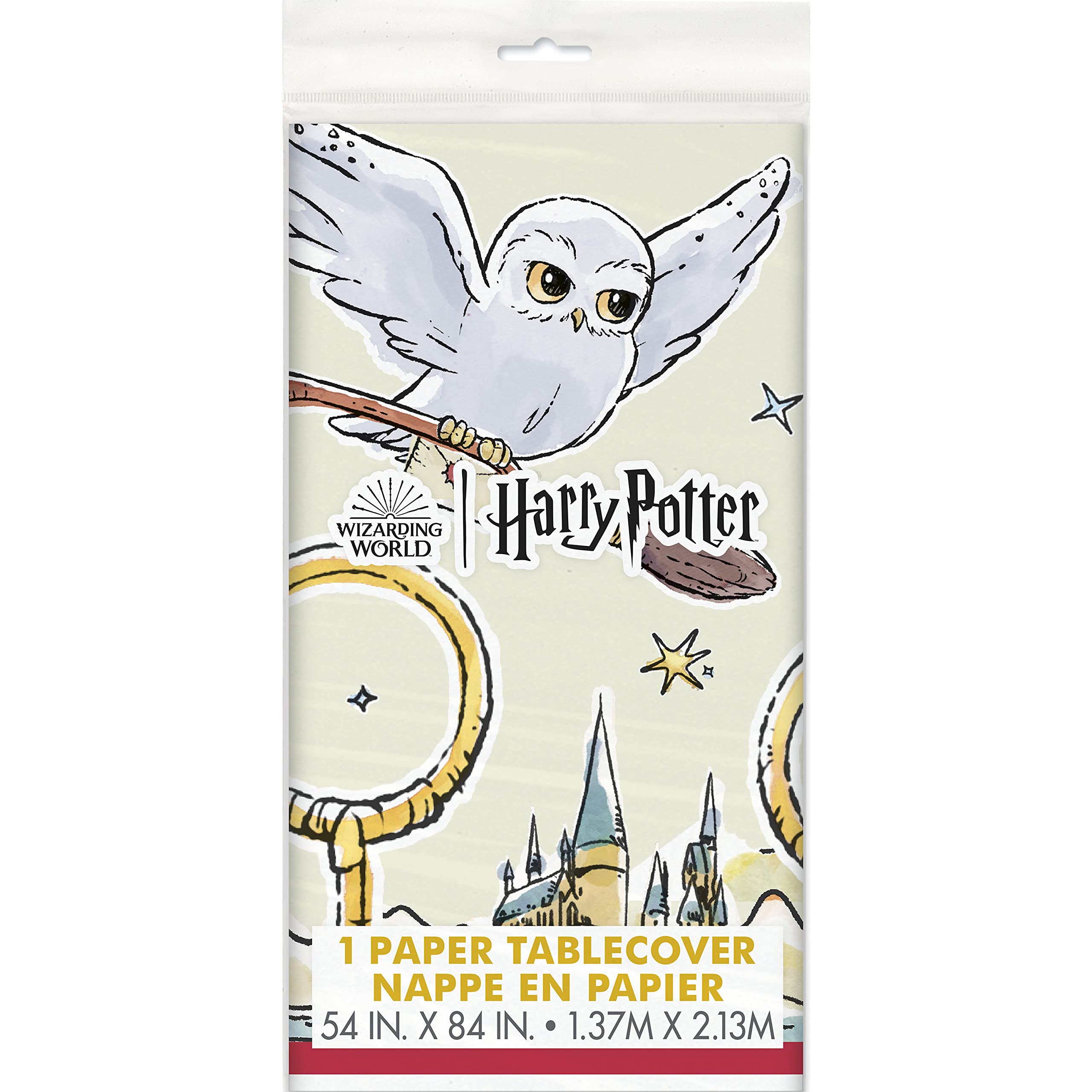 Harry Potter Rectangular Paper Table Cover - 54