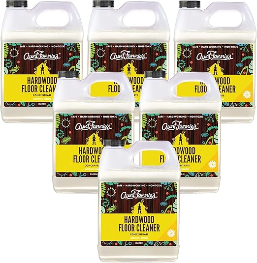 Amazon.com: Aunt Fannie's Hardwood Floor Cleaner, Bright Lemon (6-Pack