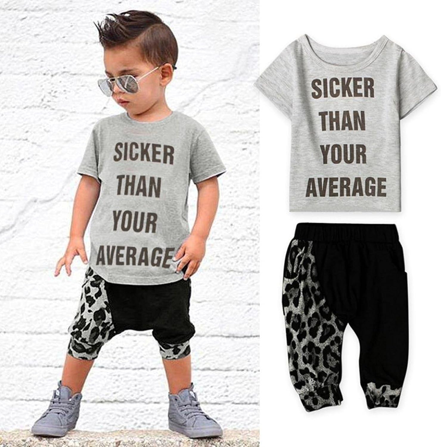 baby boy leopard outfit