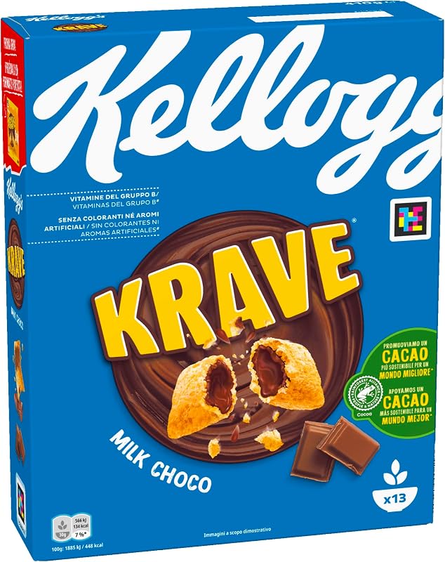 Krave Milk Choco Cereali Cioccolato al Latte 410g