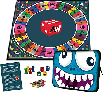 Alleswisser Das Brettspiel Interaktives Quiz Wissens Und Familienspiel Mit App Fur Ios Und Android Mit Tasche Im Comic Layout Amazon De Spielzeug
