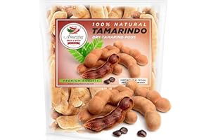 Whole Tamarind Pods, 1LB (16oz) - All-Natural Sweet and Sour Flavor Perfect for Mexican Candy, Agua Fresca, Asian, and Thai Recipes | Authentic Ingredient by Amazing Chiles & Spices