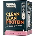 Nuzest - Vegan Pea Protein Powder - Clean Lean Protein, Premium Plant Based Protein Powder, Dairy Free, Gluten Free, GMO Free Protein Shake (10 Servings (Pack of 1), Strawberry)