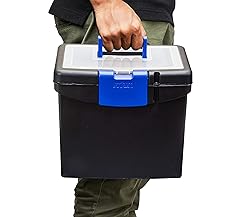 Storex File Storage Box Translucent Storage