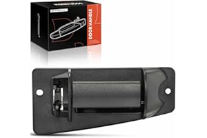 A-Premium Rear Driver Side Exterior Door Handle Compatible with Chevy Silverado 1500 1999-2006, Silverado 2500 3500 & GMC Sie