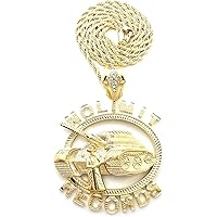 Amazon.com: New No Limit Records Pendant 5mm 18