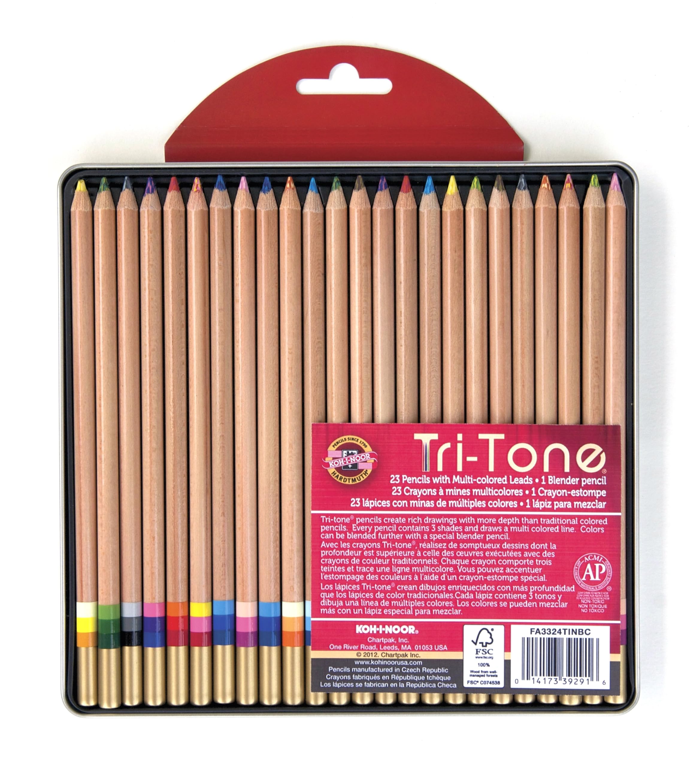 Koh-I-Noor Tritone 24 Pencil Set