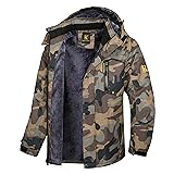 Keevoom Men's Winter Jackets Warm Ski Snow Coats