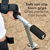 Zinc Two Wheeled Rider Kids Scooter Folding Light Up Wheels 3+ Ages view 3