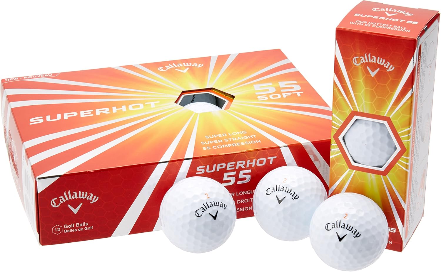 Superhot 55 golf ball Clearance