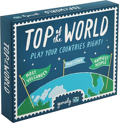 Top of the World by Gamely – Pocketsize travel globe game