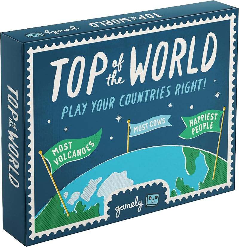 Top of the World by Gamely – Pocketsize travel globe game