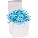 Top Pack Supply 10 lb. Sky Blue Crinkle Paper
