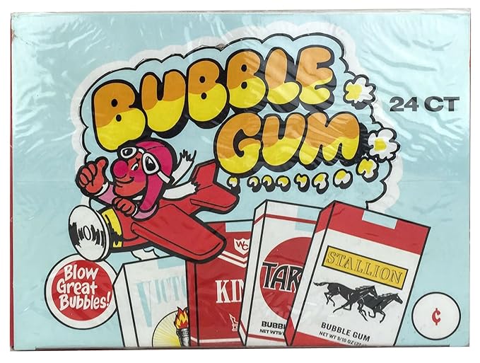 Amazon Com World Confections Bubble Gum Cigarettes 8 Piece Per Box 24 Count Chewing Gum Grocery Gourmet Food Amazon Com World Confections Bubble Gum Cigarettes 8 Piece Per Box 24 Count Chewing Gum Grocery Gourmet Food