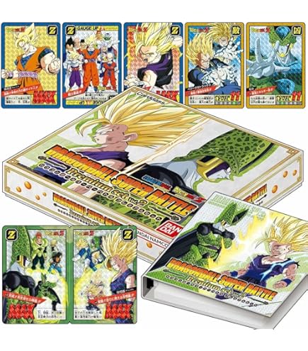 Amazon.com: CARDDASS DRAGON BALL SUPER Battle Premium Set