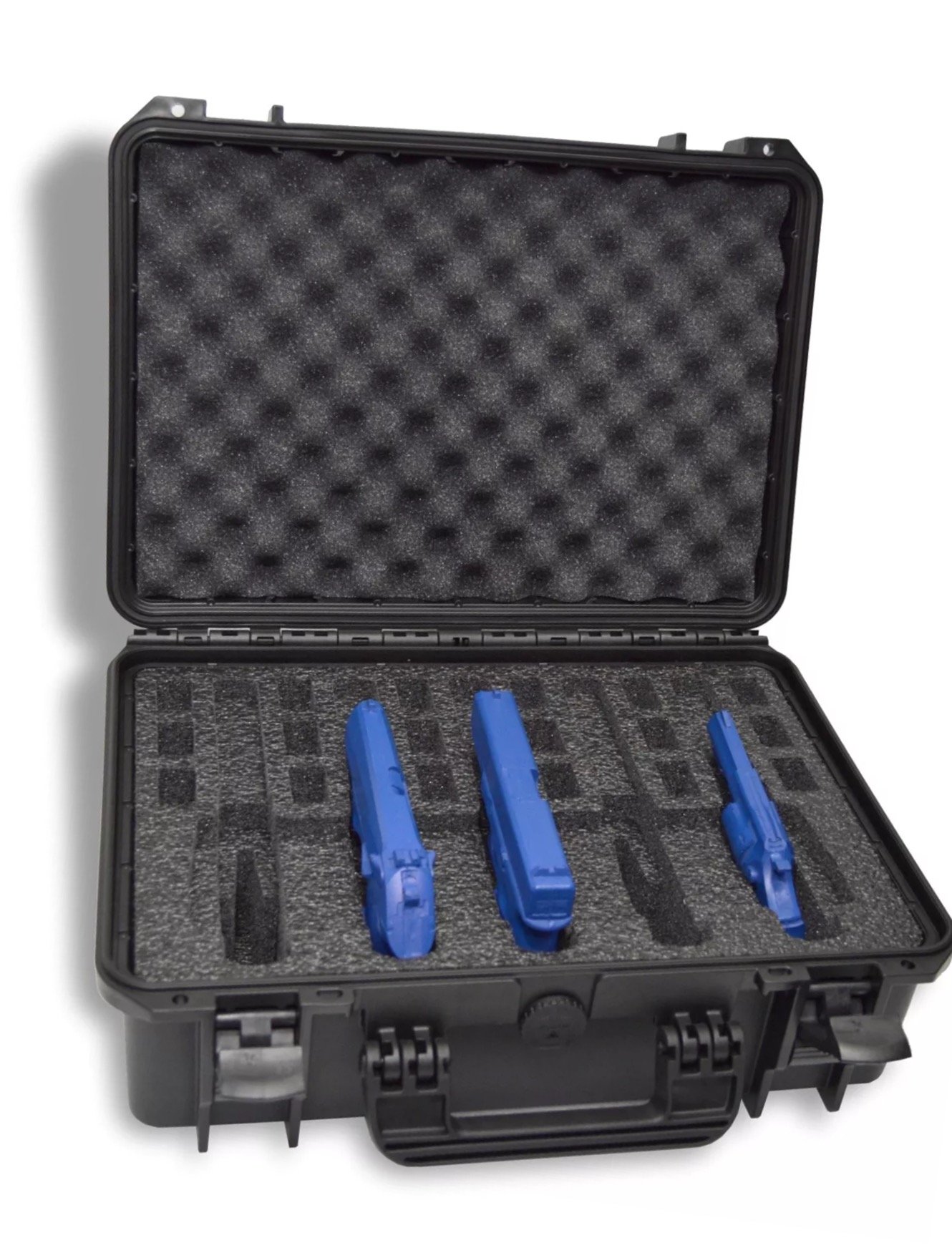 DORO Cases Waterproof Heavy Duty Gun Case, 5 Pistol custom foam insert