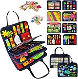 TenFans Busy Board Montessori Toy 35 Activities 3 4 5 Year Olds