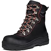 Xena Workwear Horizon Alloy Toe Women's Work Boots, Slip & Puncture Resistant, ASTM F2413 Certified, OSHA Compliant, Electrical Hazard EH, Waterproof Nubuck Leather