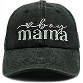 Jumsky Boy Mama Baseball Caps Classic Adjustable Denim Dad Hat Snapback