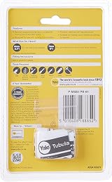 Yale P-M888-PB-64 Tubular Mortice Latch Brass 2.5 inch Backset 64mm view 2
