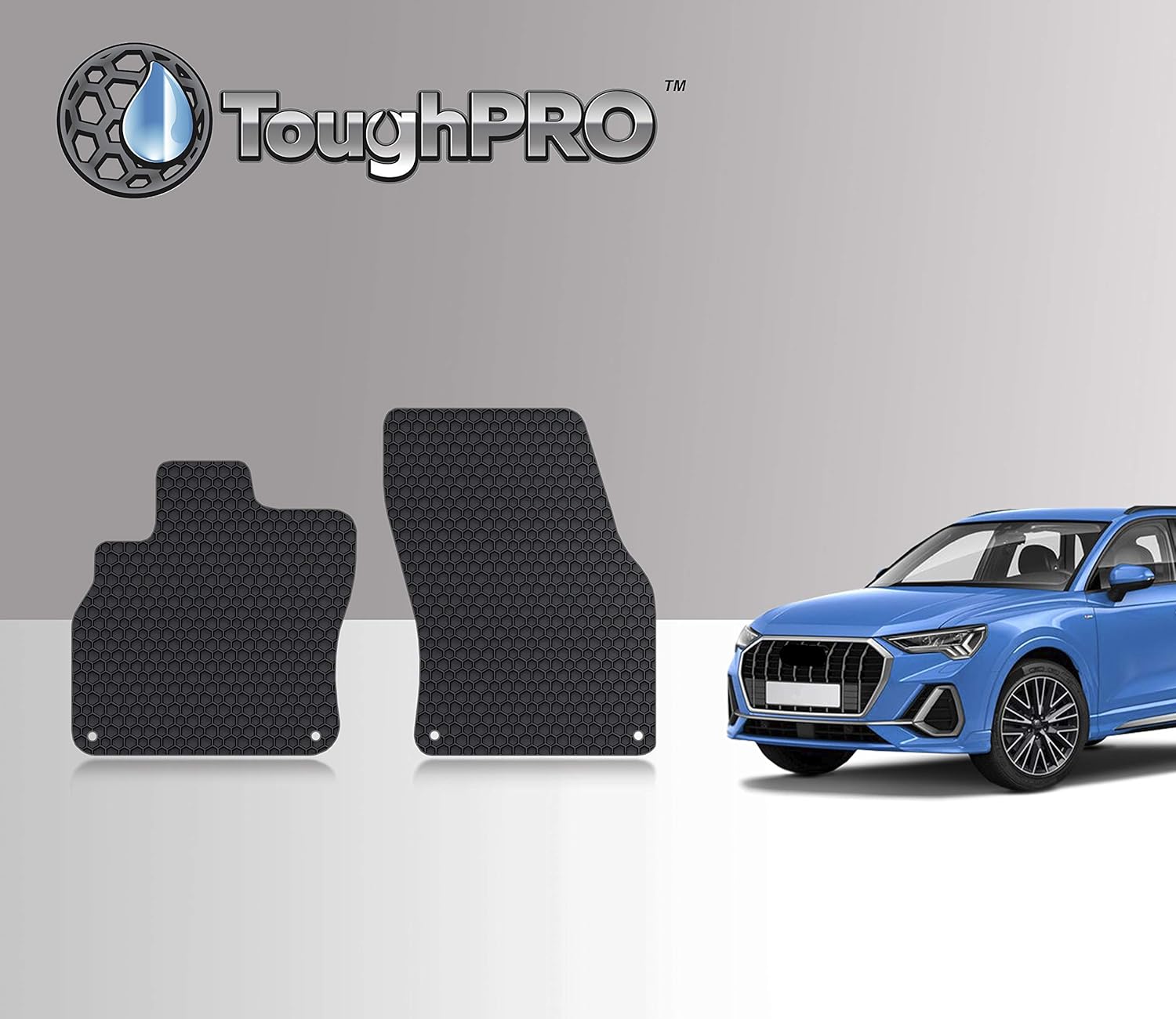 TOUGHPRO Floor Mat Accessories (Front Mats) Compatible with