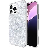 Case-Mate iPhone 16 Pro Max Case [Compatible with MagSafe] - Stylish Sparkly Phone Case with 12ft Drop Protection - Premium Magnetic Cover for iPhone 16 Pro Max - Twinkle Disco