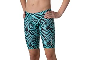 FLOW SWIM GEAR Flow Funky Jammers for Boys - Swim Jammer Swimsuit for Practice and Competition Swimming in Size 21 to 32