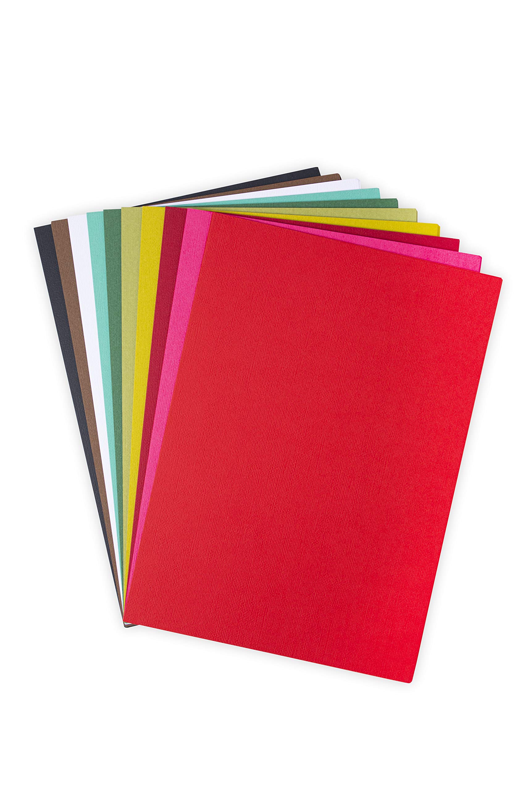 Surfacez Cardstock Sheets A4 60PK (10 Festive Colours)