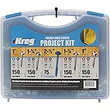 Kreg SK03 Pocket-Hole Screw Kit in 5 Sizes