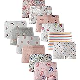 Sladatona Soft Girls Boyshort Panties Cotton Briefs Kids Underwear