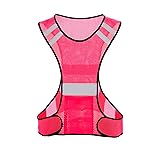 TCCFCCT Reflective Running Vest for Men Women, High