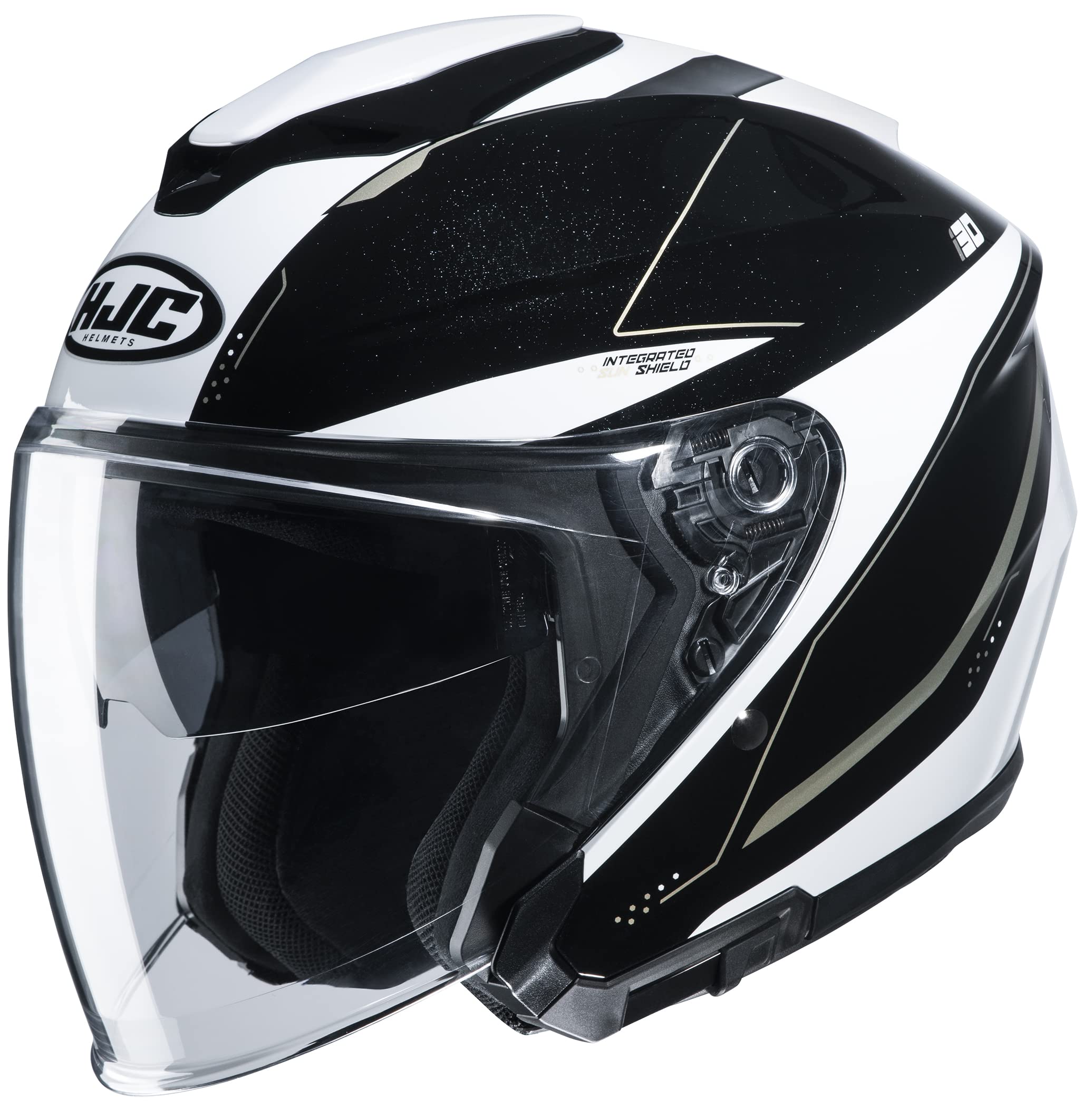 HJC i30 Open Face Motorcycle Helmet Slight MC9 Small