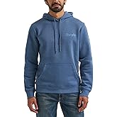 Wrangler Men's Blue Sleeve Logo Hoodie