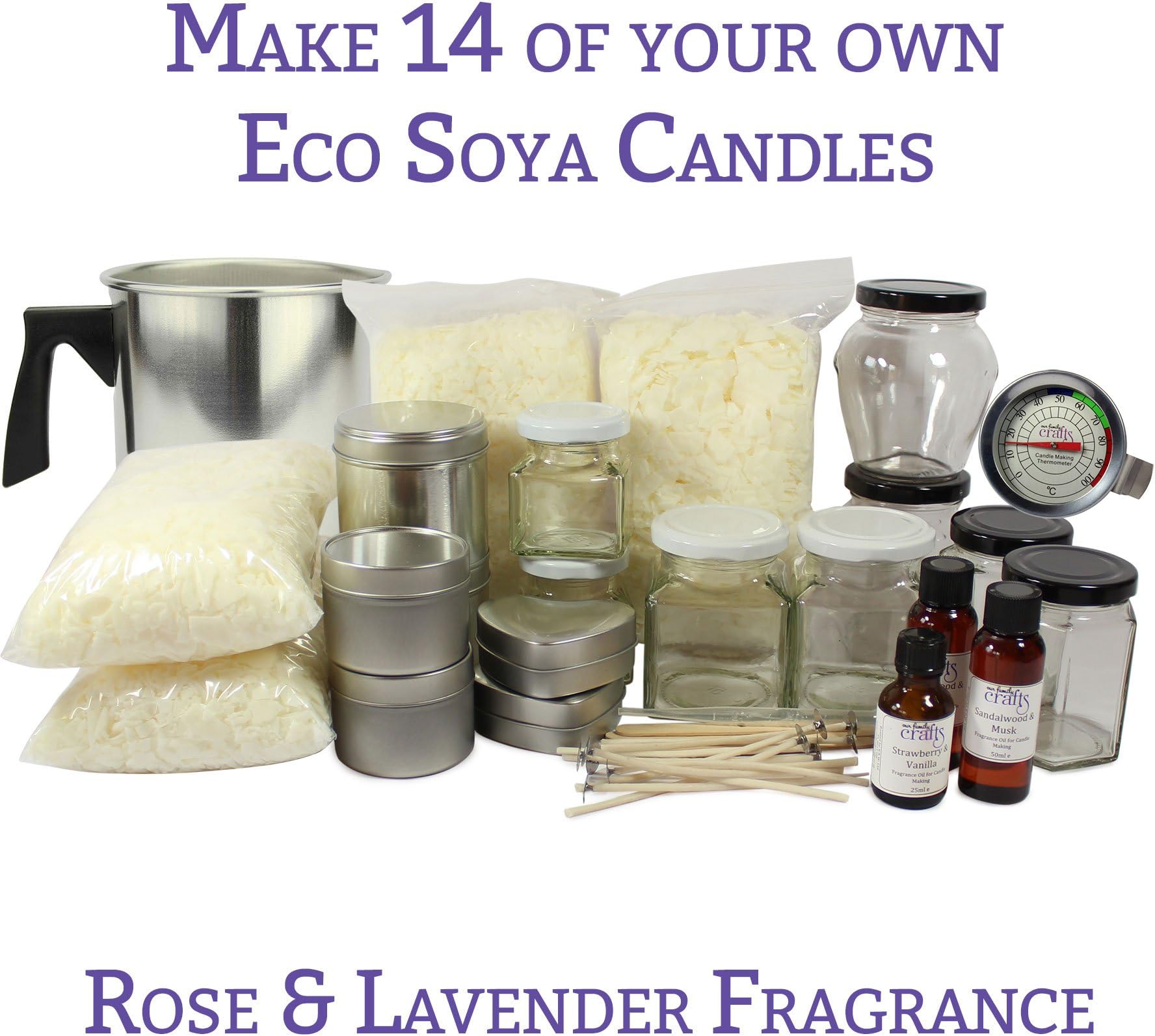 Our Family Crafts Ultimate Luxury Kit, Rose/Lavender