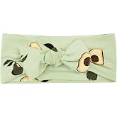 KYTE BABY Rayon Made From Bamboo Bow, (0-3 Months, Avocado)