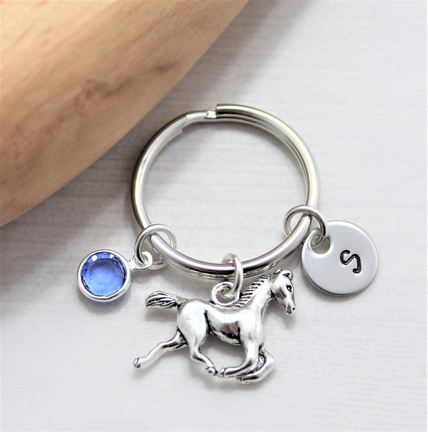 Horse Keychain Equestrian Accessories Custom Horse