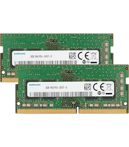 Samsung 8GB DDR4 2400MHz PC4-19200 (PC4-2400T) CL17 SODIMM 1Rx8