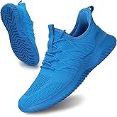 Socviis Mens Slip On Running Shoes Athletic Walking Trainers Lightweight Breathable Mesh Tennis Sneakers