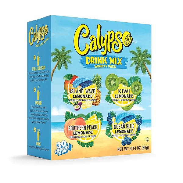 CALYPSO SINGLES TO GO! DRINK MIX VARIETY PACK...