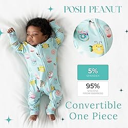 Posh Peanut Convertible Baby Sleepers - Girls