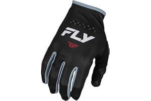 Fly Racing Men's Lite Adult Motocross & Mountain Bike Gloves - Protective Gloves for Dirt Bike, MTB, BMX, Motorcycle Riding