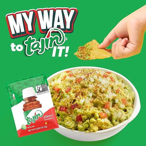 TAJIN CLÁSICO CHILE LIME SEASONING TO-GO PACKETS (PACK OF 2)