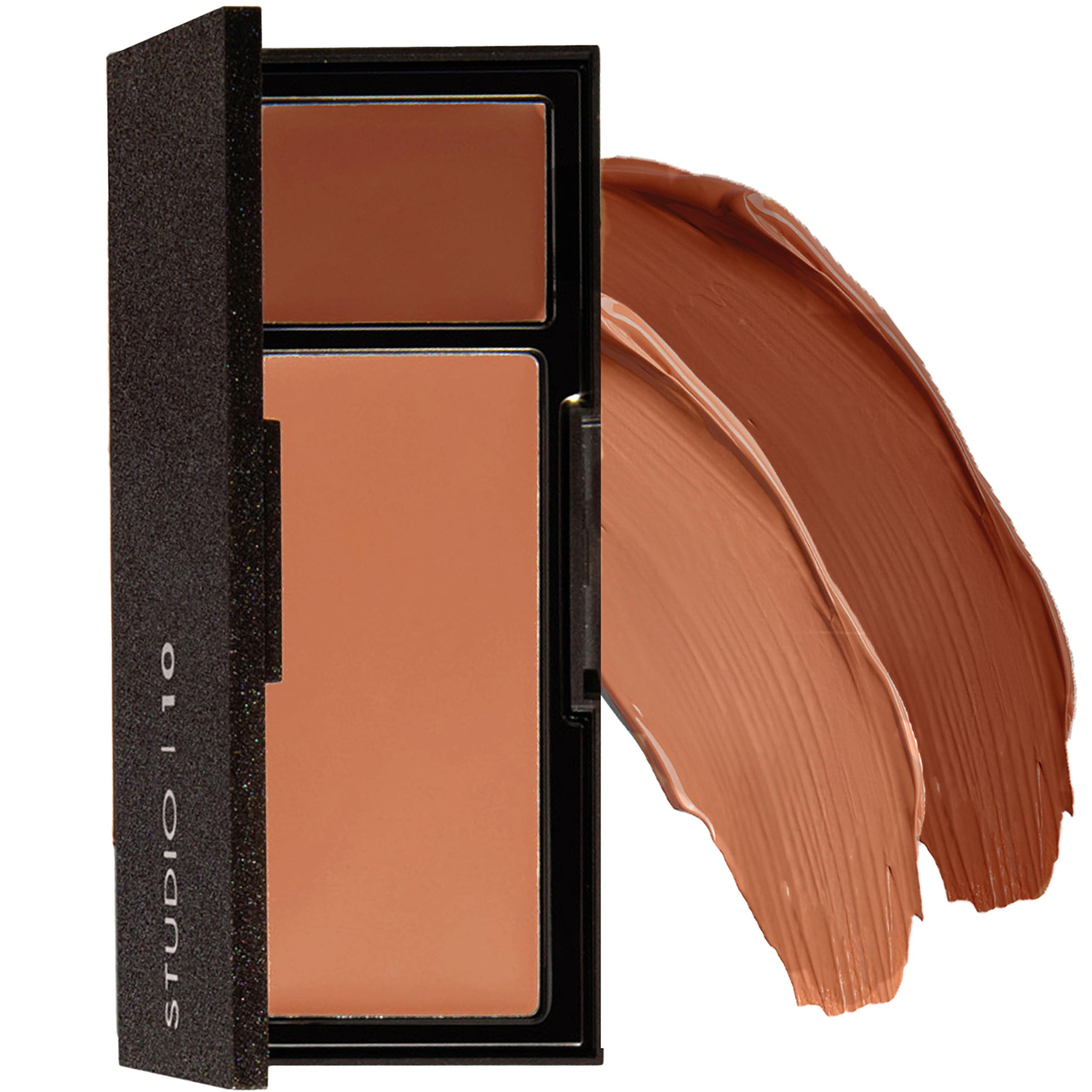 Serum Foundation with SPF30 – Dark Shade, Colour Adjusting Dewy Foundation with Skincare & Peptides for Mature Dry Skin