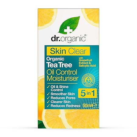 dr organic skin clear moisturiser