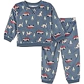 Modern Moments by Gerber baby-girls Toddler Bunny Fleece 2-piece Sweater & Pant Pajama Set